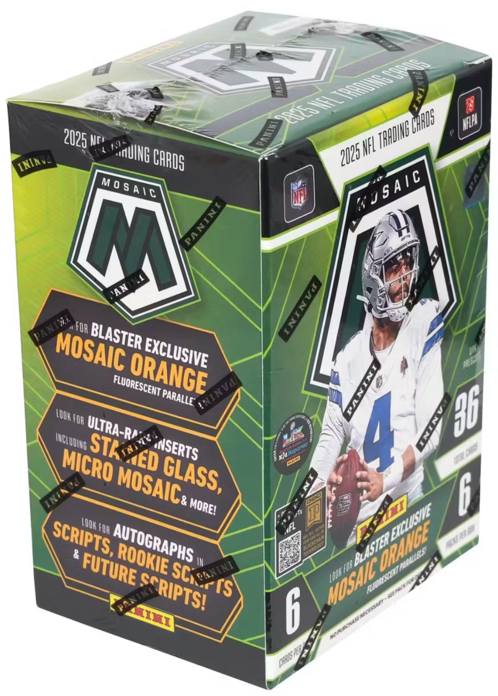 2025 Panini Moasic Football Blaster Box