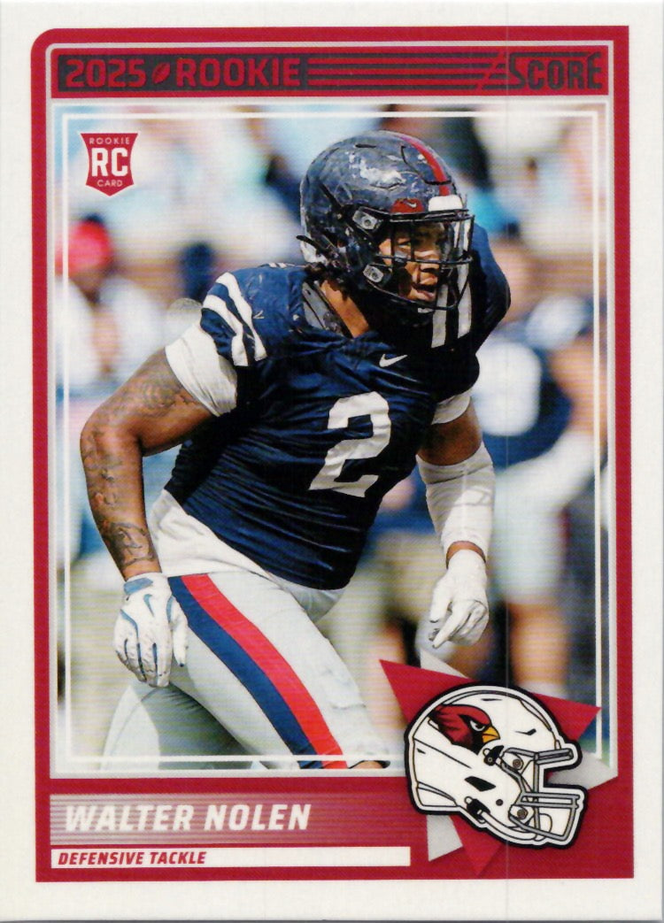 2025 Score #78 Walter Nolen Arizona Cardinals