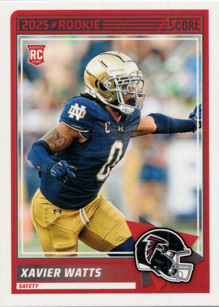 2025 Score #94 Xavier Watts Atlanta Falcons