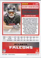 2025 Score #223 Bijan Robinson Green Atlanta Falcons