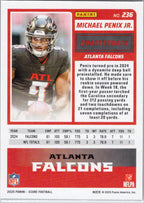 2025 Score #236 Michael Penix Jr. Green Atlanta Falcons