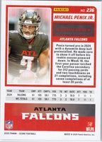 2025 Score #236 Michael Penix Jr. Atlanta Falcons