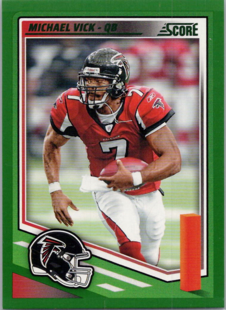 2025 Score #256 Michael Vick Green Atlanta Falcons