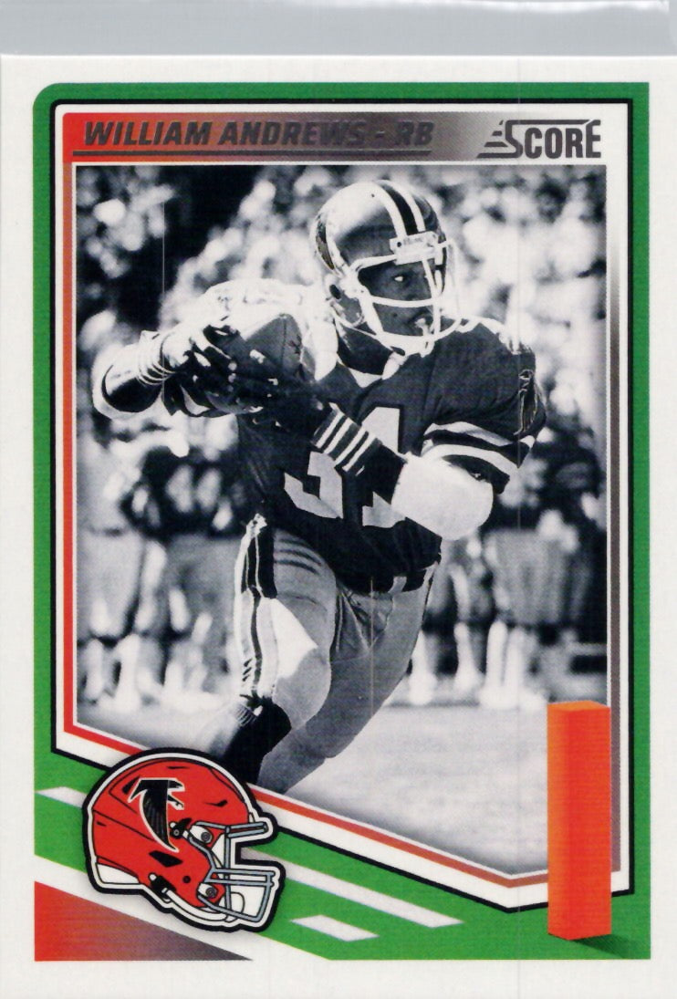 2025 Score #197 William Andrews Atlanta Falcons