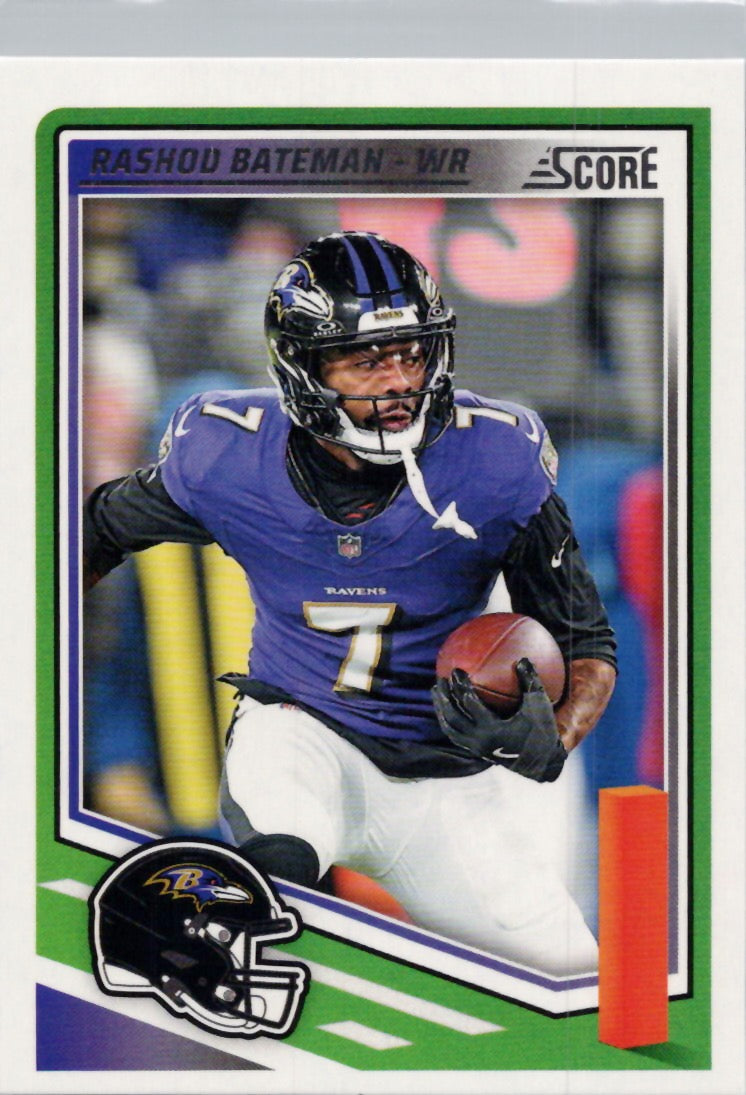 2025 Score #201 Rashod Bateman Baltimore Ravens