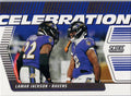 2025 Score #C-LJA Lamar Jackson Celebration Baltimore Ravens