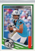 2025 Score #57 Bryce Young Carolina Panthers