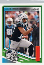 2025 Score #74 Jalen Coker Carolina Panthers