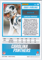 2025 Score #58 Eddy Pineiro Carolina Panthers