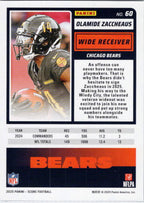 2025 Score #60 Olamide Zaccheaus Green Chicago Bears