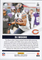 2025 Score #20 DJ Moore Throwbacks Chicago Bears