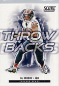 2025 Score #20 DJ Moore Throwbacks Chicago Bears