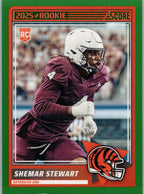 2025 Score #79 Shemar Stewart Green Cincinnati Bengals