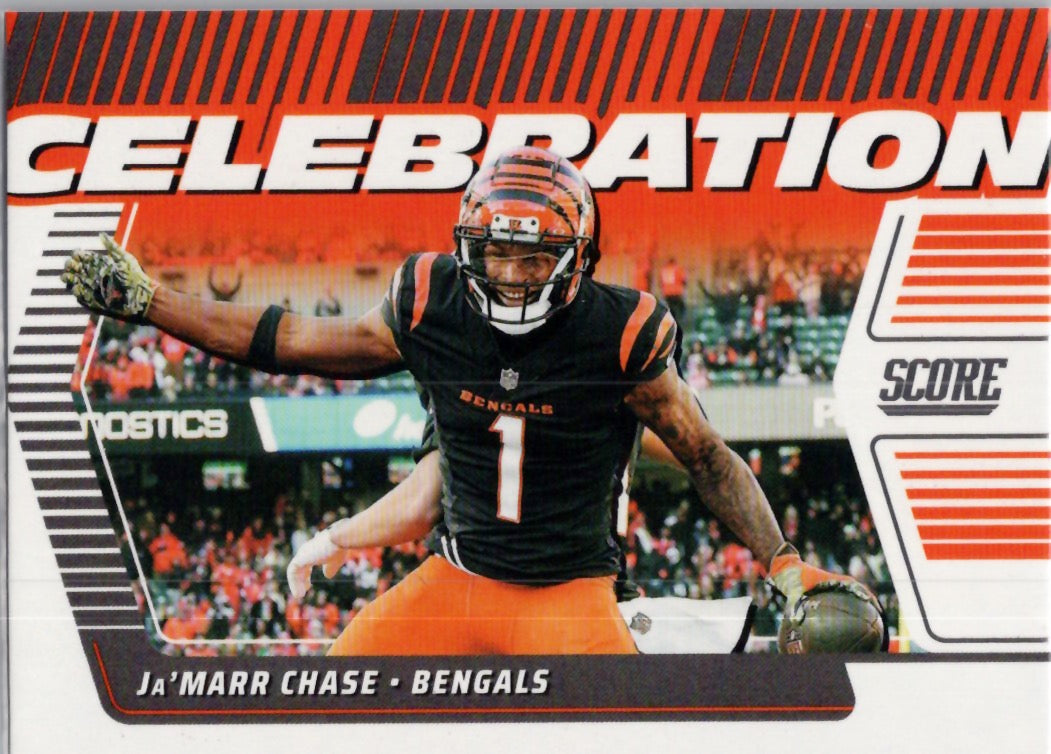 2025 Score #C-JCH Ja'Marr Chase Celebration Cincinnati Bengals