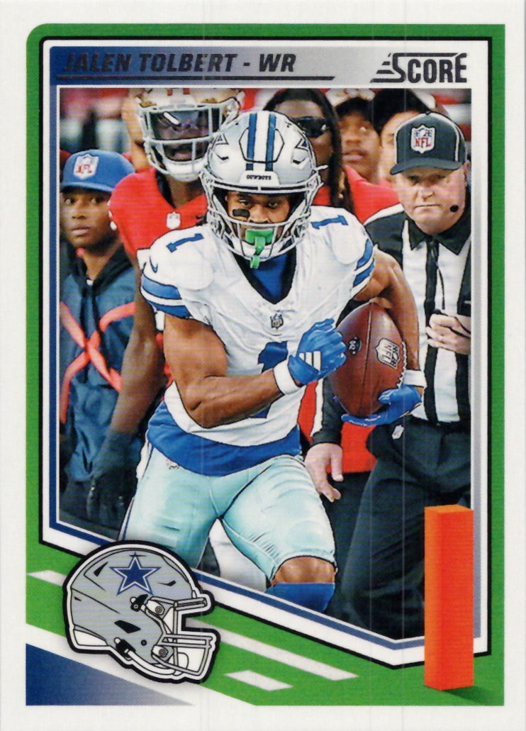 2025 Score #104 Jalen Tolbert Dallas Cowboys