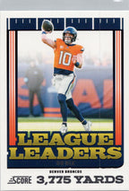 2025 Score #11 Bo Nix League Leaders Denver Broncos