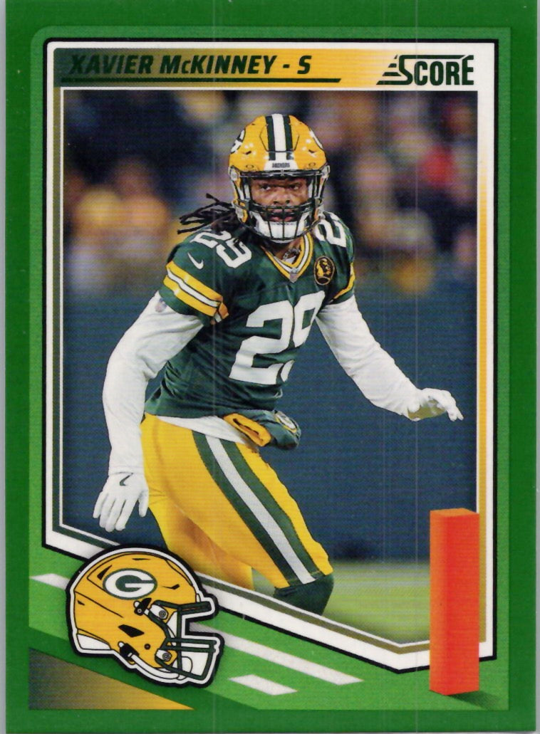 2025 Score #227 Xavier McKinney Green Green Bay Packers