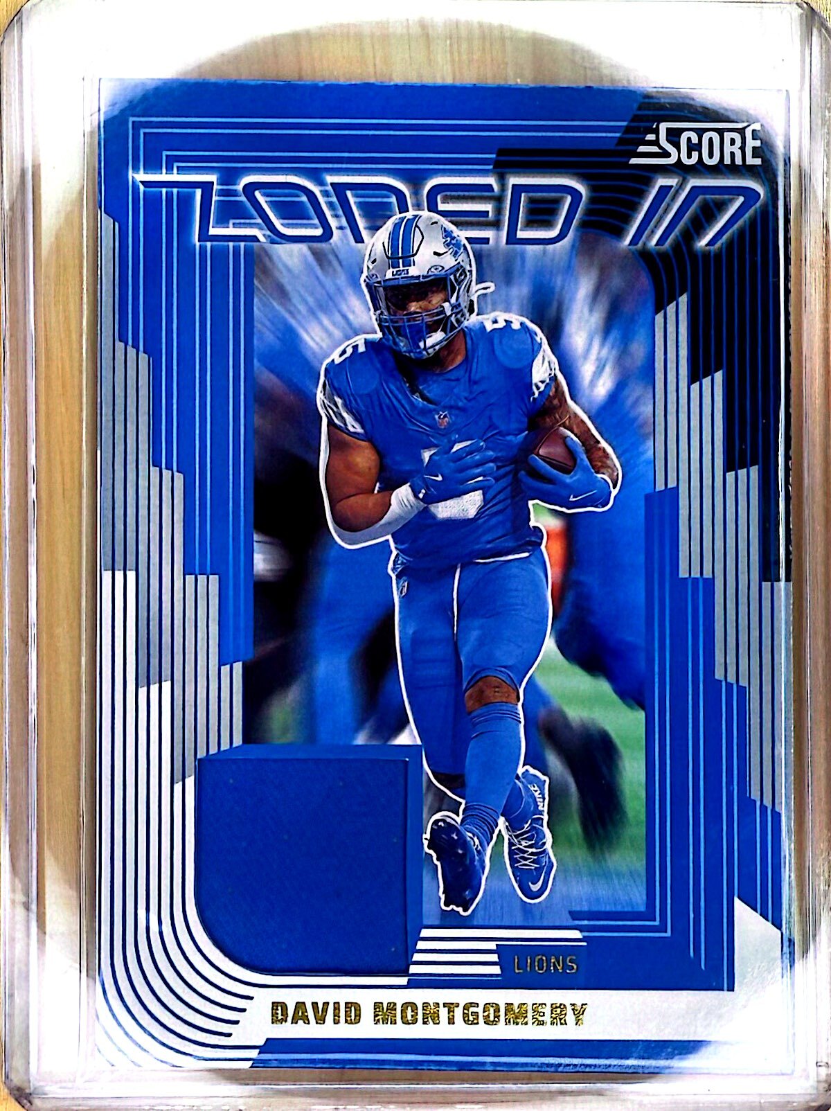 2025 Score #ZON-DMY David Montgomery Zoned In Jerseys Detroit Lions