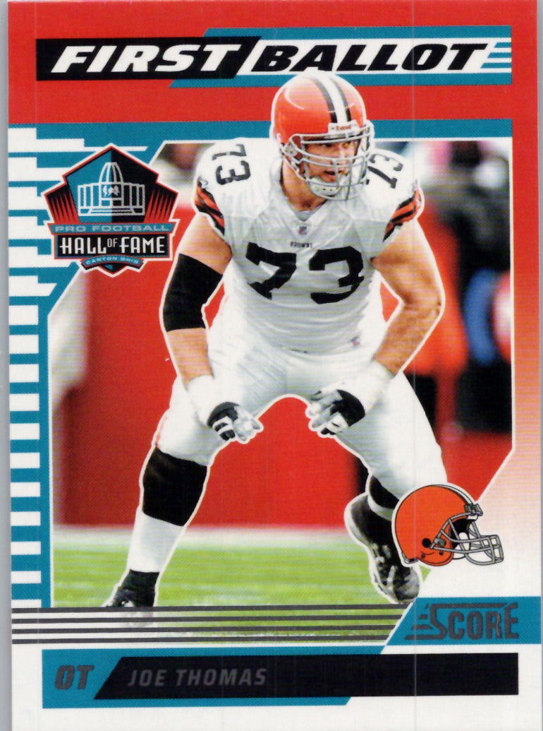 2025 Score #6 Joe Thomas First Ballot Cleveland Browns