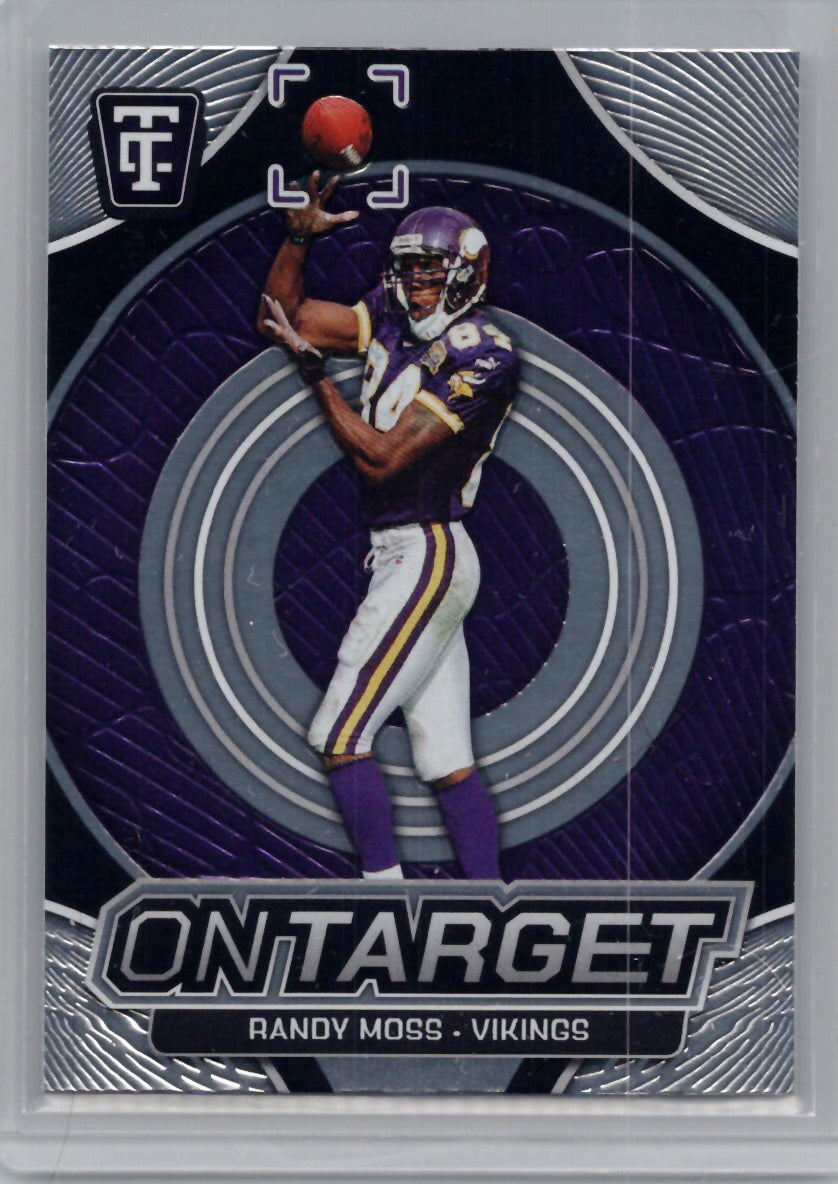 2024 Panini Totally Certified #17 Randy Moss On Target Minnesota Vikings