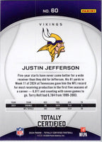 2024 Panini Totally Certified #60 Justin Jefferson Minnesota Vikings