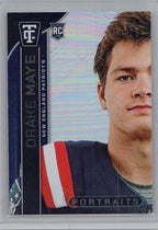 2024 Panini Totally Certified #3 Drake Maye Portraits New England Patriots