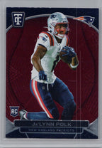 2024 Panini Totally Certified #132 Ja'Lynn Polk Mirror Maroon New England Patriots