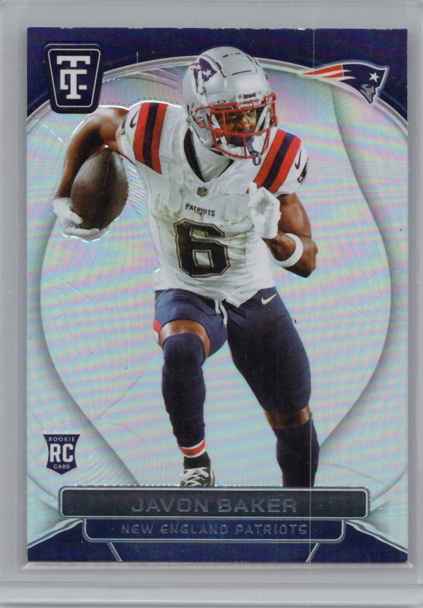 2024 Panini Totally Certified #136 Javon Baker New England Patriots