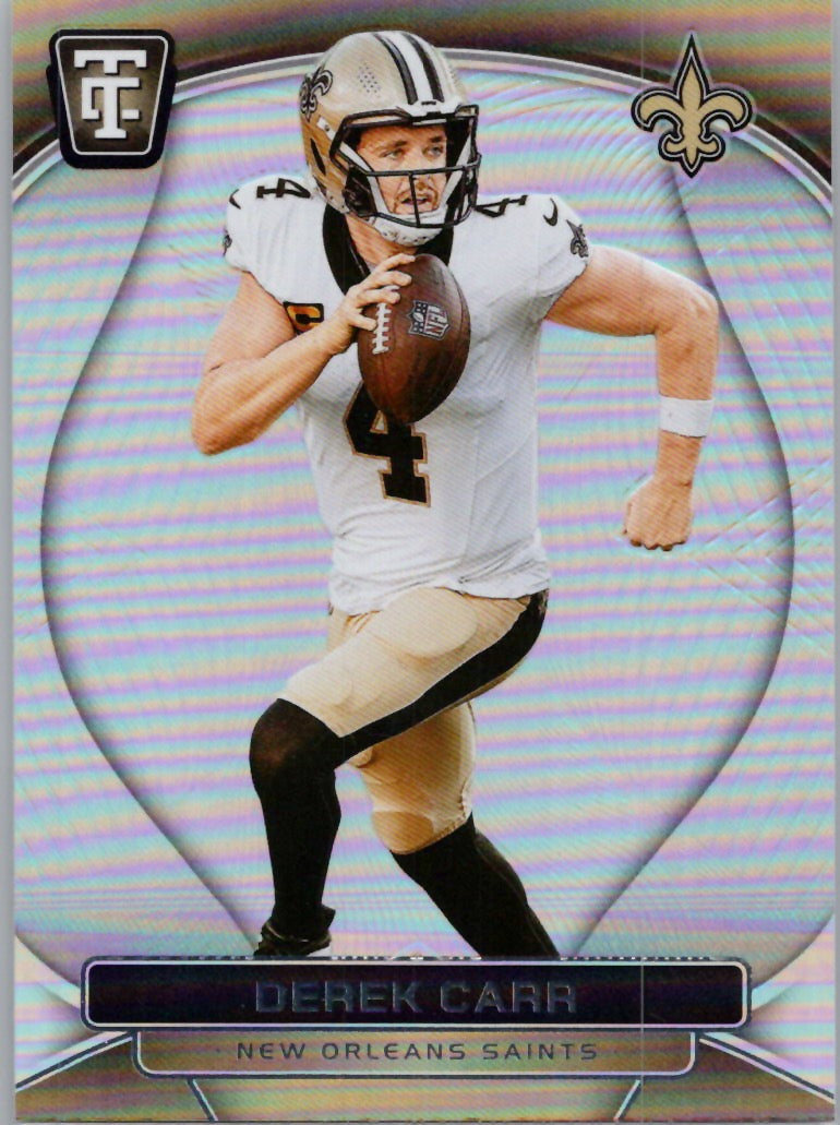 2024 Panini Totally Certified #63 Derek Carr New Orleans Saints