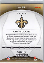2024 Panini Totally Certified #65 Chris Olave New Orleans Saints