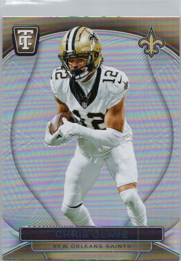 2024 Panini Totally Certified #65 Chris Olave New Orleans Saints