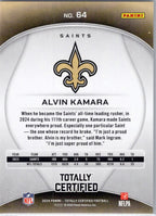 2024 Panini Totally Certified #64 Alvin Kamara New Orleans Saints