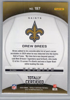 2024 Panini Totally Certified #197 Drew Brees New Orleans Saints