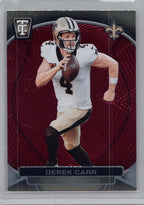 2024 Panini Totally Certified #63 Derek Carr Mirror Maroon New Orleans Saints