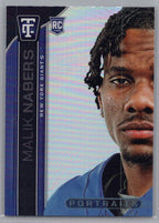 2024 Panini Totally Certified #5 Malik Nabers Portraits New York Giants