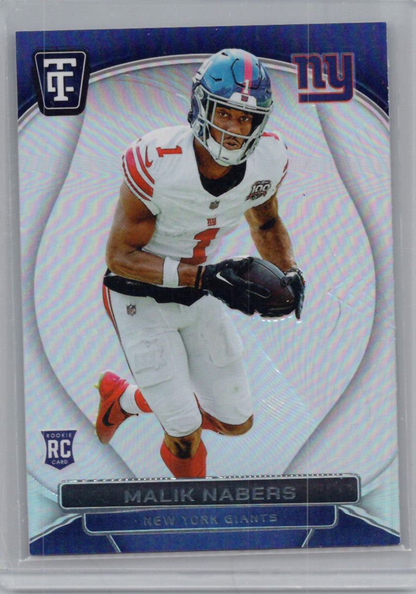 2024 Panini Totally Certified #157 Malik Nabers New York Giants