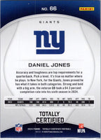 2024 Panini Totally Certified #66 Daniel Jones New York Giants