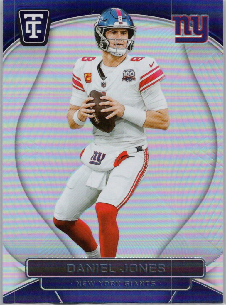 2024 Panini Totally Certified #66 Daniel Jones New York Giants