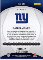 2024 Panini Totally Certified #66 Daniel Jones Mirror Maroon New York Giants
