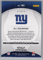 2024 Panini Totally Certified #190 Eli Manning New York Giants