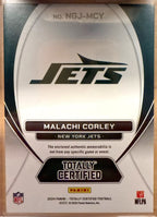 2024 Panini Totally Certified #NGJ-MCY Malachi Corley New Generation Jerseys New York Jets