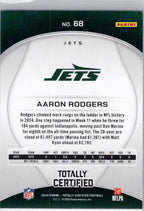 2024 Panini Totally Certified #68 Aaron Rodgers New York Jets