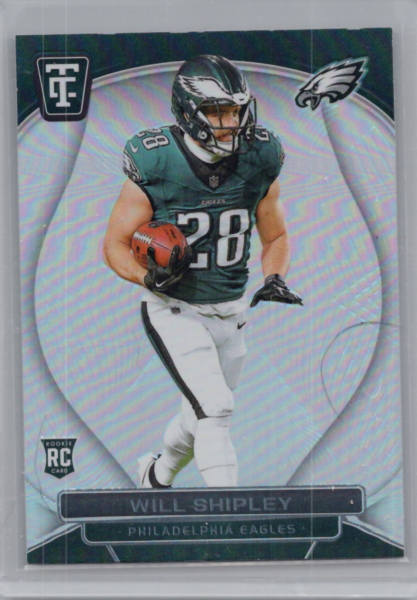 2024 Panini Totally Certified #173 Will Shipley Philadelphia Eagles