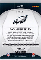 2024 Panini Totally Certified #73 Saquon Barkley Philadelphia Eagles