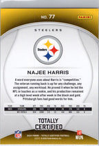 2024 Panini Totally Certified #77 Najee Harris Pittsburgh Steelers