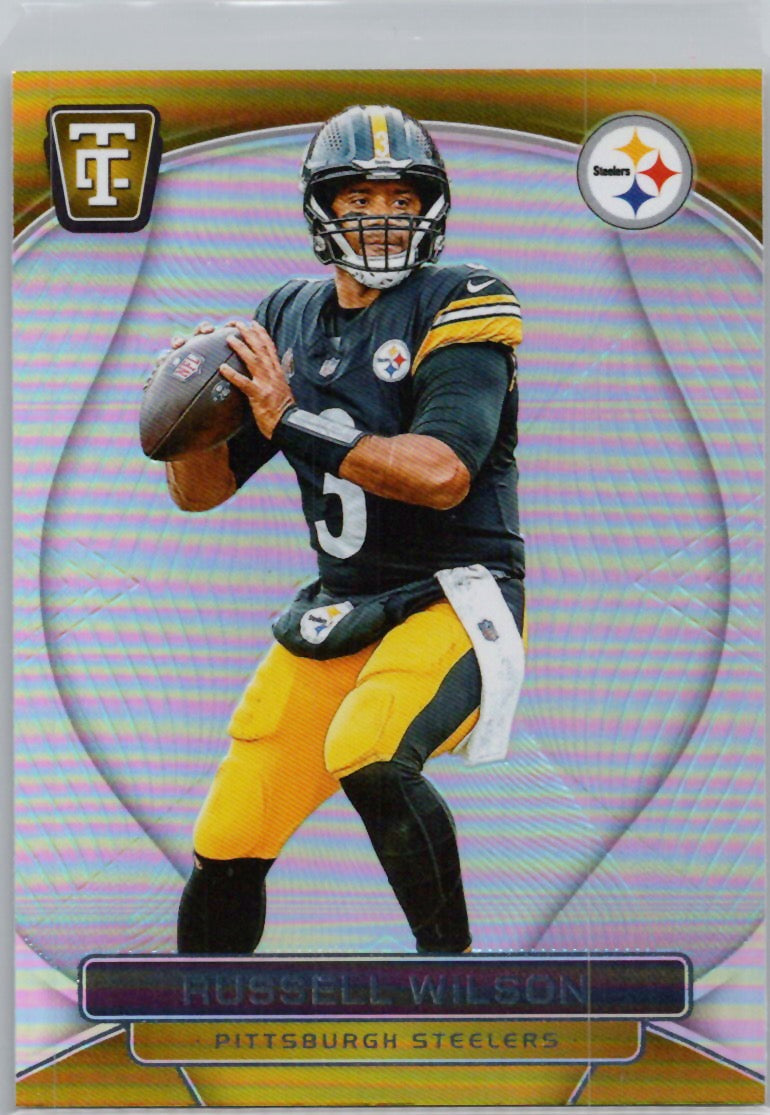 2024 Panini Totally Certified #76 Russell Wilson Pittsburgh Steelers