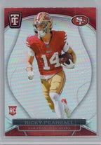 2024 Panini Totally Certified #163 Ricky Pearsall San Francisco 49ers