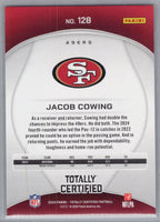 2024 Panini Totally Certified #128 Jacob Cowing San Francisco 49ers