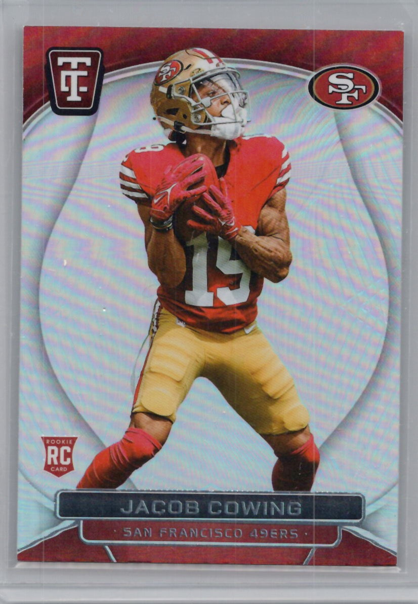 2024 Panini Totally Certified #128 Jacob Cowing San Francisco 49ers