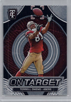 2024 Panini Totally Certified #20 Terrell Owens On Target San Francisco 49ers